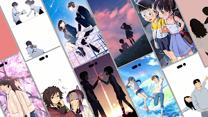 Couple Anime Wallpaper 4K Screenshot 0