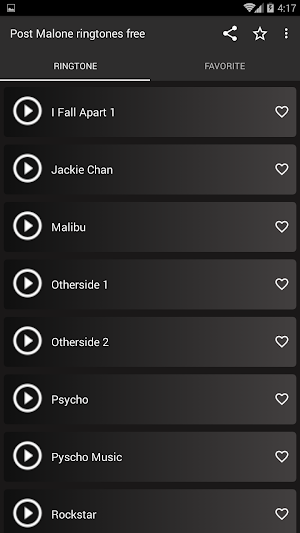 Post Malone Ringtones Screenshot 1