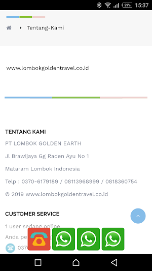 Lombok Golden Travel Screenshot 3