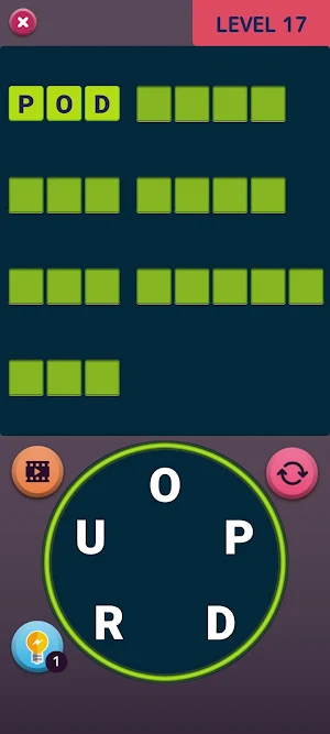Word Up to 6 Letters Screenshot 1