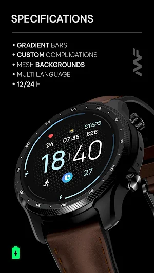 Awf Fit [ONE] - watch face Screenshot 1
