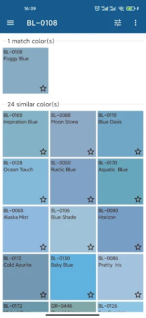 Jazeera Paint Colors Screenshot 3