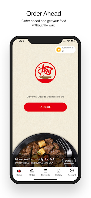 Monsoon Bistro Screenshot 0