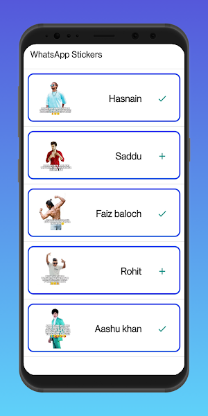 Stickrone : Tiktok Stickers for WhatsApp Screenshot 2