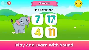Kids Learning: ABCs & 123s Screenshot 1