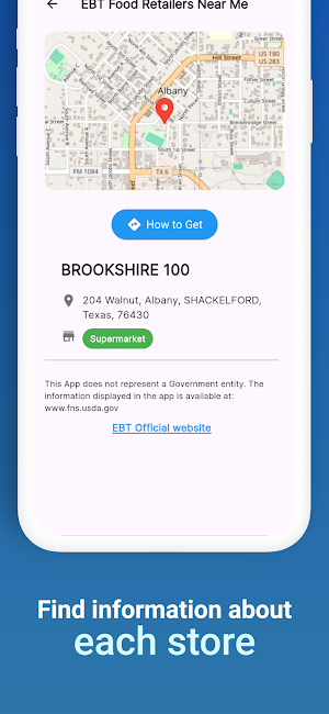 EBT Food Retailers Near Me Screenshot 3