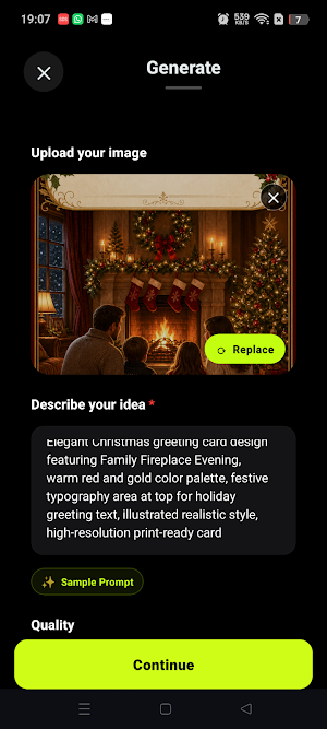 AI Christmas Card Maker Screenshot 2