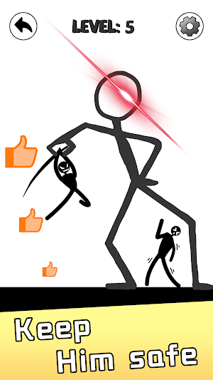 Stickman Brain Survival: Save Screenshot 1