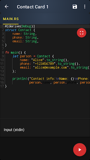 Rust IDE, Compiler & AI Assist Screenshot 3