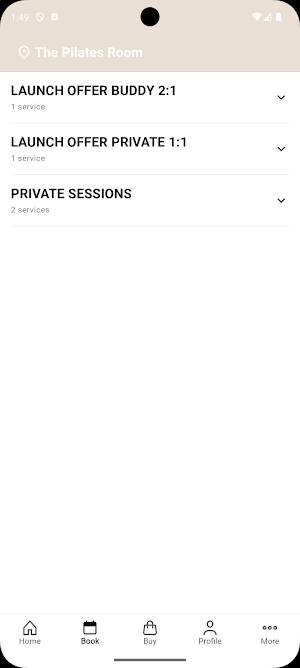 The Pilates Room by Chloe Screenshot 1