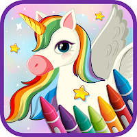 Unicorn Coloring Games Puzzle