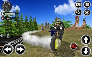 Motorbike Stunt Super Hero Simulator Screenshot 2