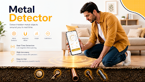Metal Detector & Metal Scanner Screenshot 0