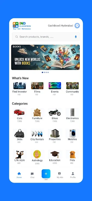 IND Classifieds Screenshot 0