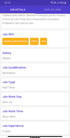 HOOD: Job Search, Job Near Me, FreeJobAlert Screenshot 2