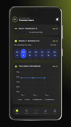 Strength OS Screenshot 1