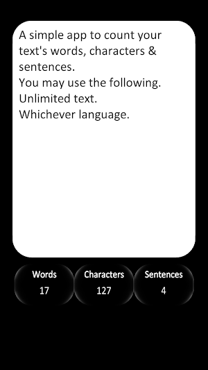 Text Counter Screenshot 0