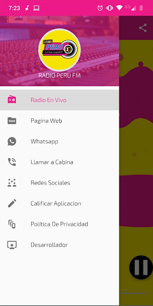 Radio Peru FM Screenshot 1