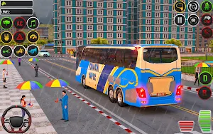 Apic Bus Simulator - City Bus Screenshot 2