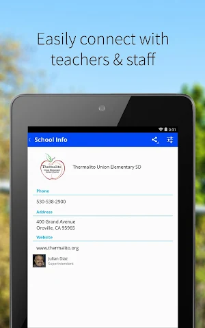 Thermalito Union Elementary SD Screenshot 1