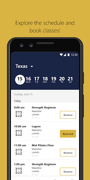 Régimen Fitness Screenshot 2