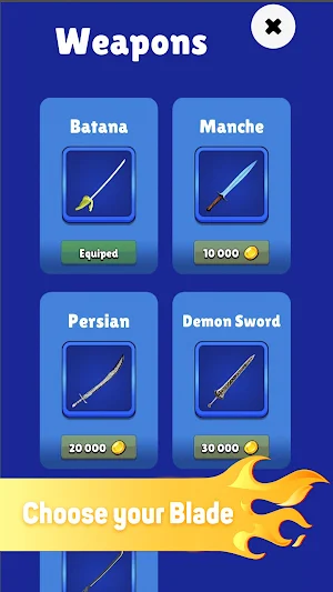Ninja Sword: Slice and Cut Screenshot 2