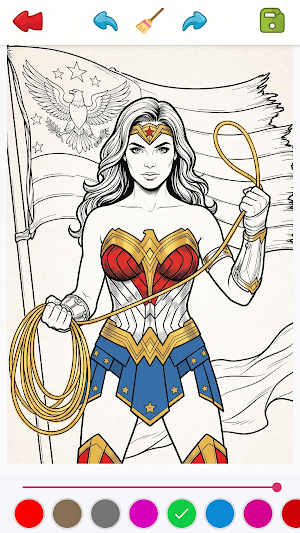 Spider Hero Coloring Book Man Screenshot 2