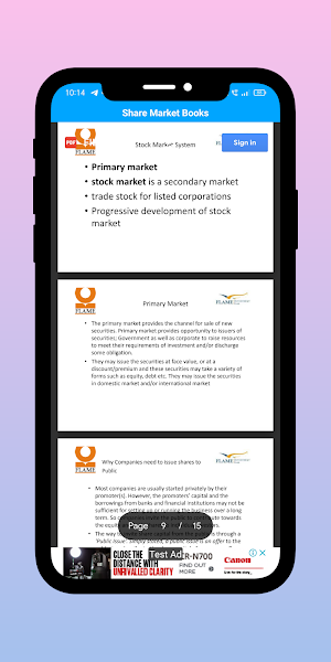 Share Market Books Screenshot 2