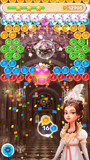 Bubble Shooter-Alisa's Prom Screenshot 3