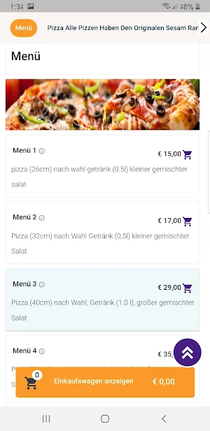 Sesam Pizza Freiberg Screenshot 3
