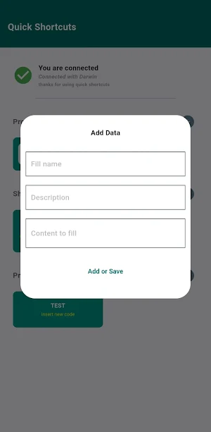 Quick Shortcuts Screenshot 2