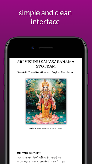 vishnu sahastranam हिन्दी,English,मराठी nama Screenshot 2