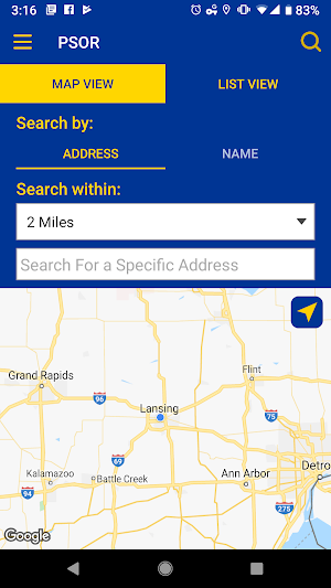 Michigan State Police Screenshot 1