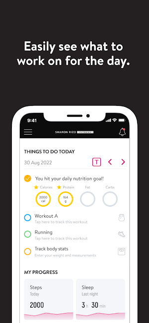 Sharon Rizo Fitness Screenshot 3