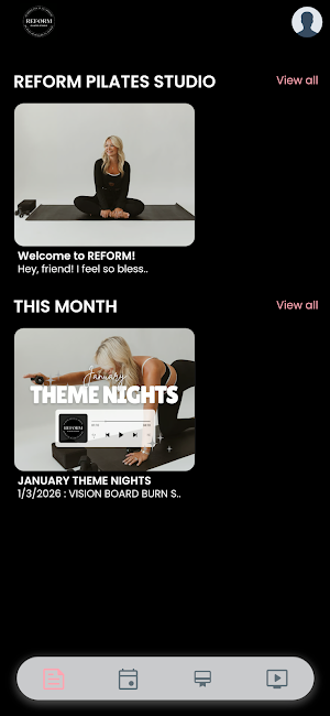 REFORM Pilates Screenshot 0