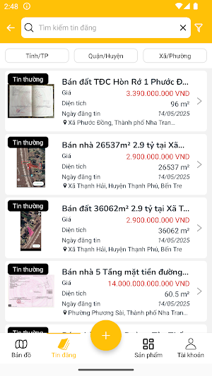Onland - Bất động sản Online Screenshot 1