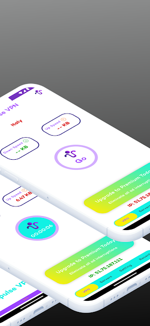 Impulse VPN: SpeedSurge IP Screenshot 1