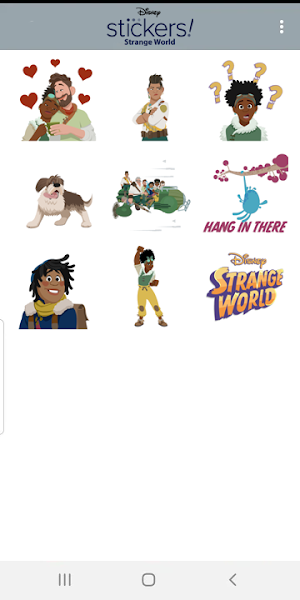 Disney Stickers: Strange World Screenshot 2