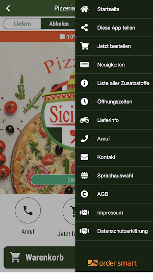 Pizzeria Siciliana Screenshot 2
