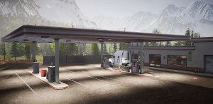 alaskan Snow road truckers Sim Screenshot 3