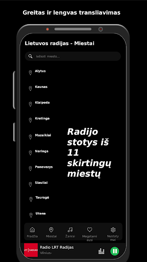 Lietuvos radijas Screenshot 1