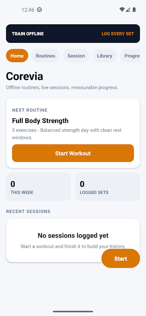Corevia Screenshot 1