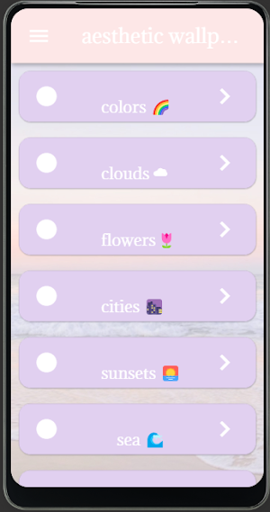 aesthetic wallpapers Screenshot 0