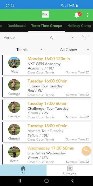 Cross Court Tennis Screenshot 2