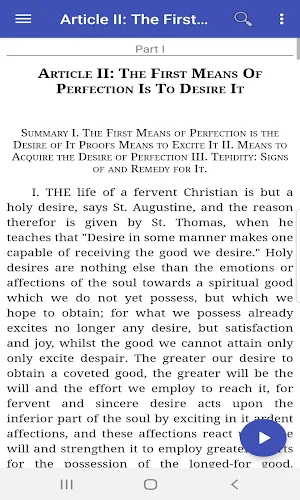 Manual of Christian Perfection (Rev. Scaramelli) Screenshot 1