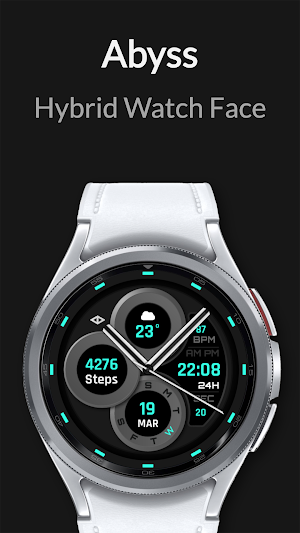 Abyss: Hybrid Watch Face Screenshot 3