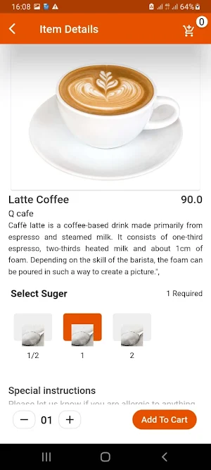 Q Cafe Screenshot 3