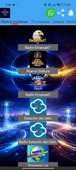 Red Int. De Radios Cristianas Screenshot 0