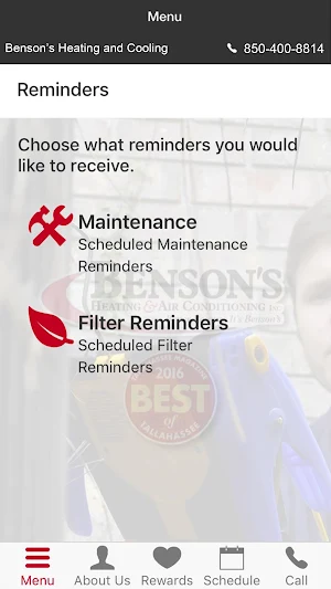 Benson's Heating and Air Screenshot 3