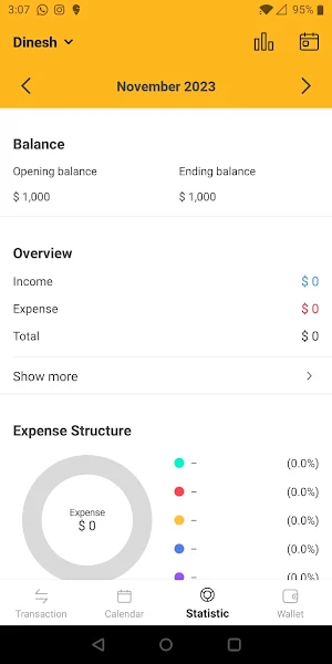 Money Management Screenshot 2